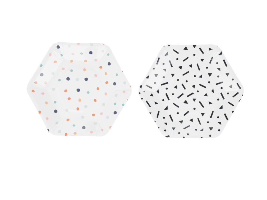 Kartonnen bord - in 2 kleuren - Wibra