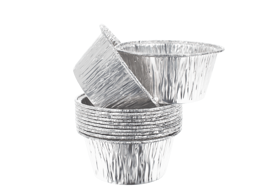 Coupelles en aluminium - 12 pièces - Wibra