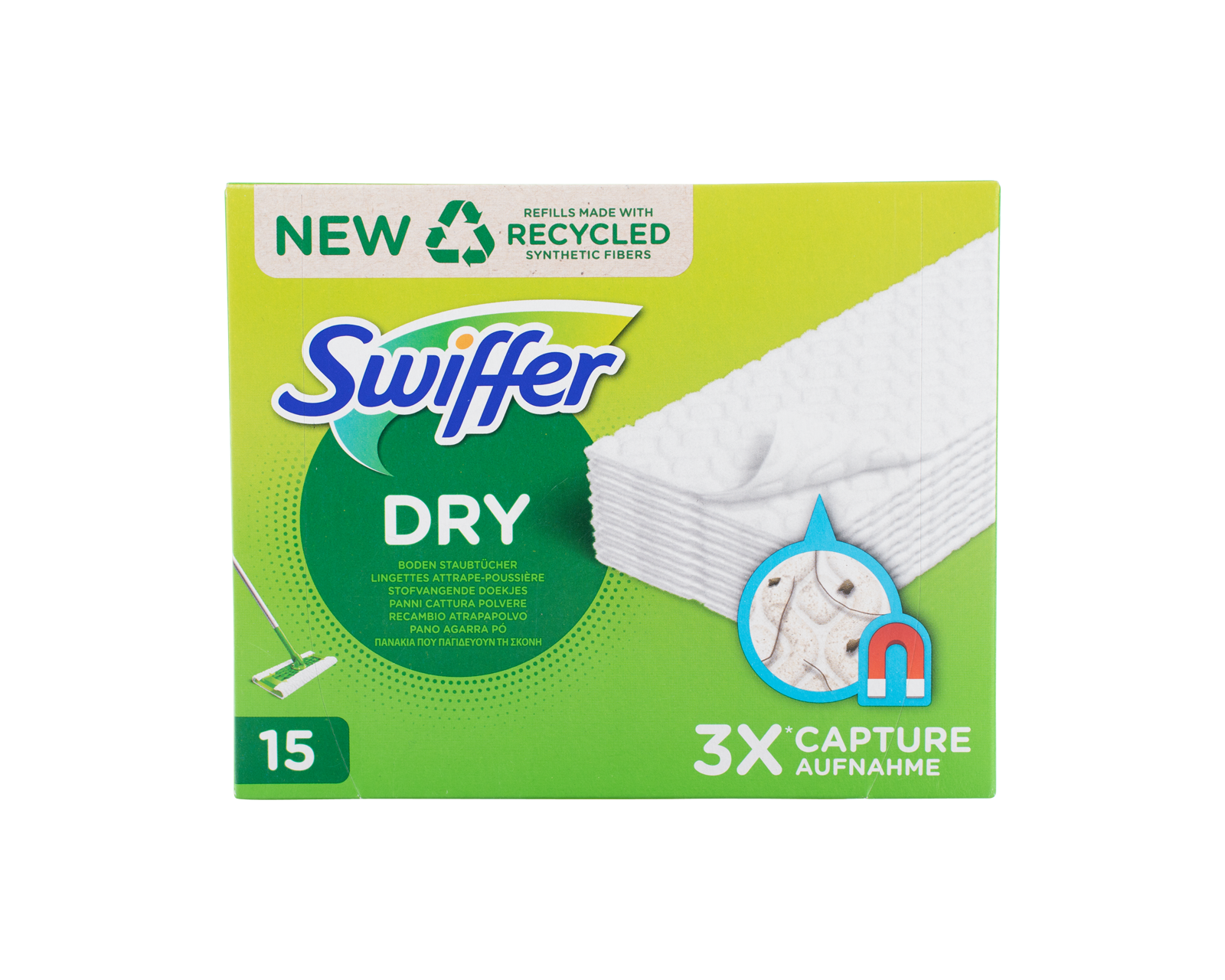 Swiffer Dry vloerdoeken 15 stuks - Wibra