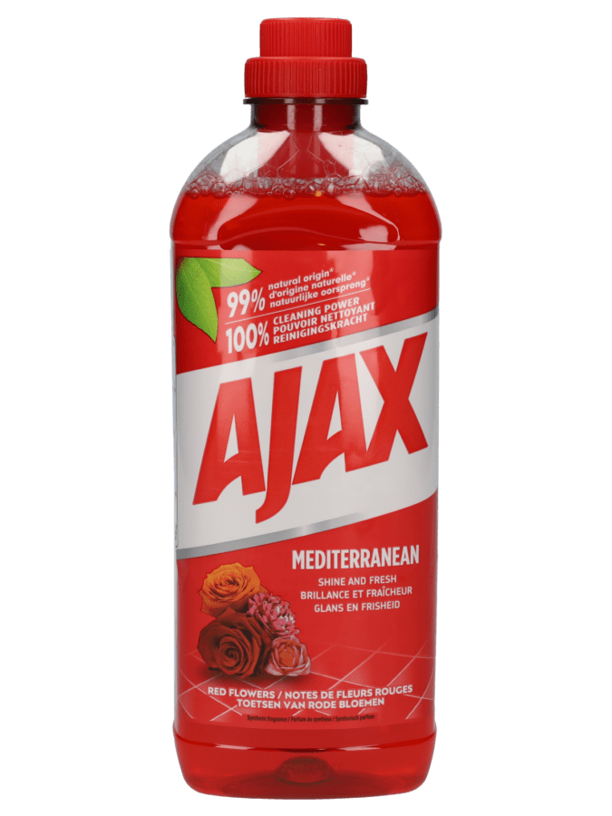 Ajax allesreiniger - Red Flowers - Wibra