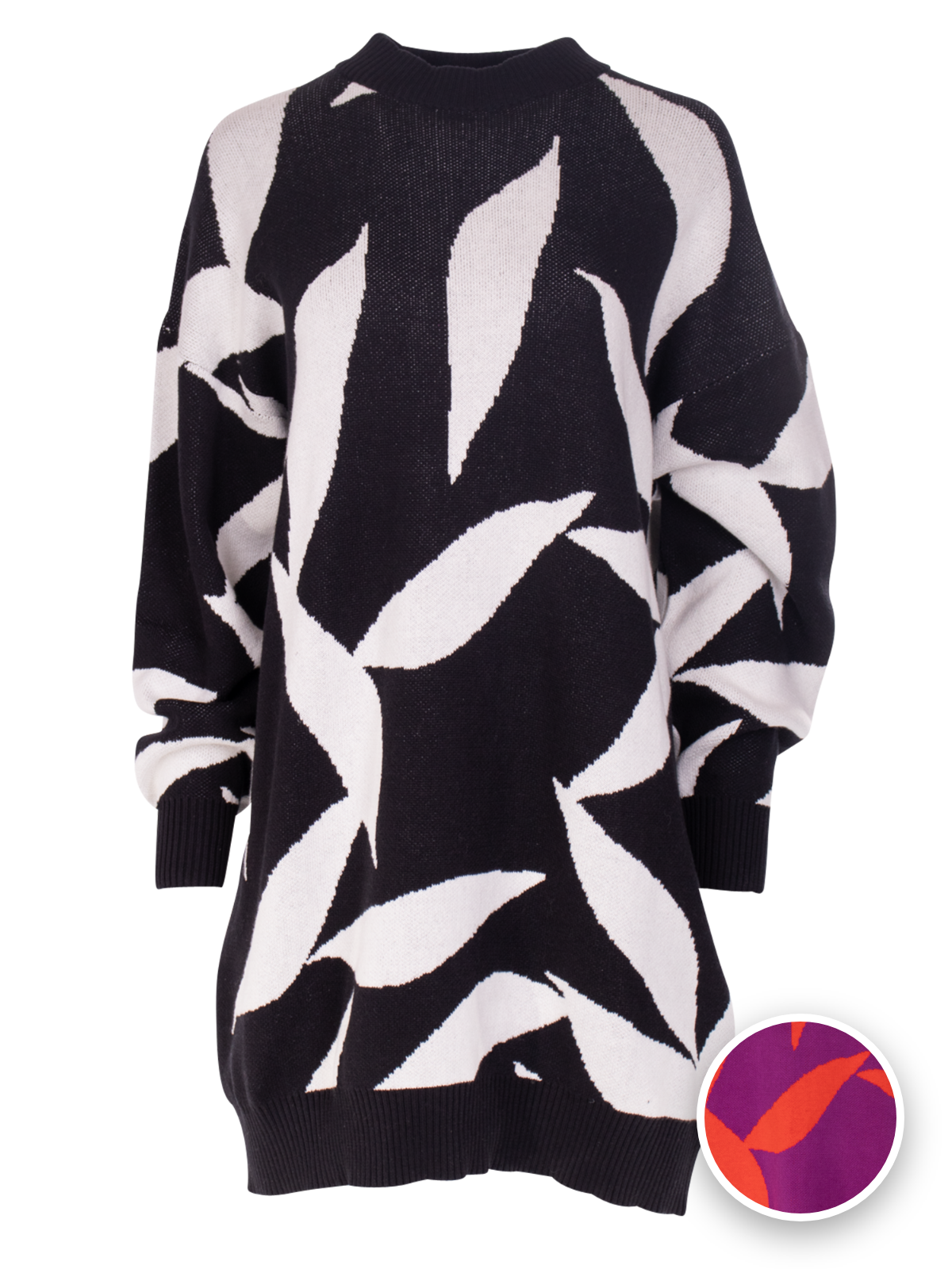 Robe tricot jacquard - grande taille - Wibra Belgique - Vous