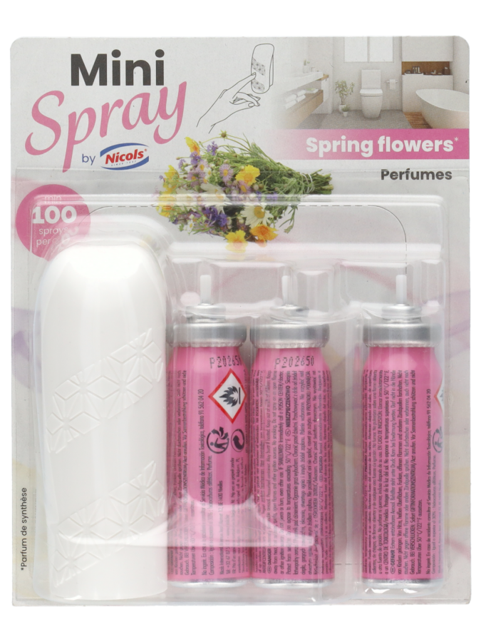 Luchtverfrisser spray spring flower - Wibra