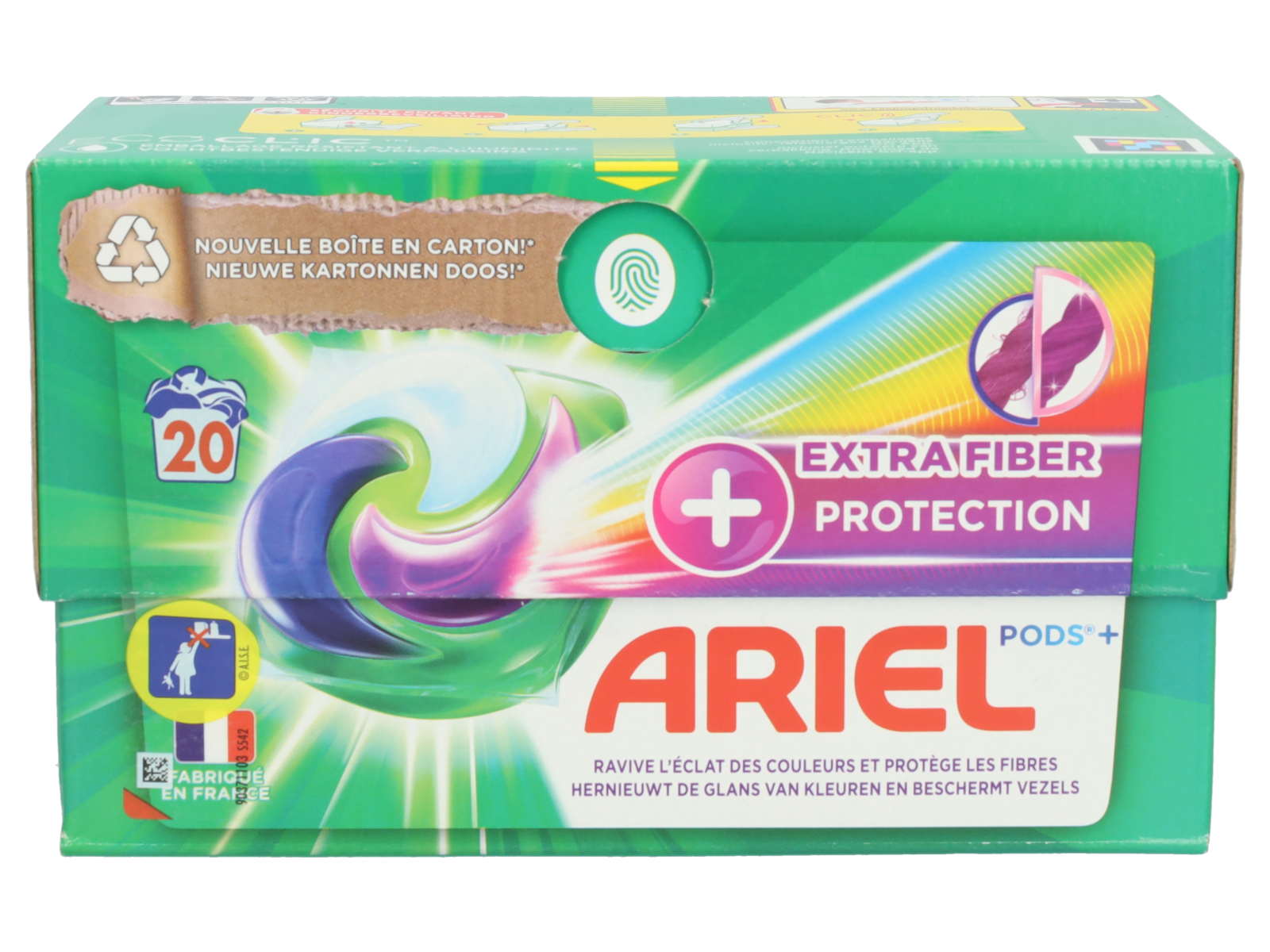 Ariel capsules lessive protection extra - Wibra Belgique - Vous faites ça  bien.