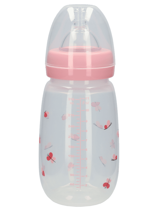 Voedingsfles met speen – roze - Wibra