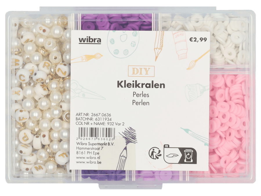 Kleikralen in box – Variatie 2 - Wibra