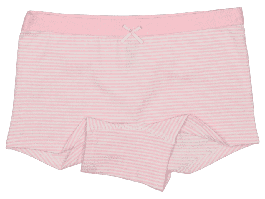 Meisjes boxer 2 stuks – 104/110, roze - Wibra