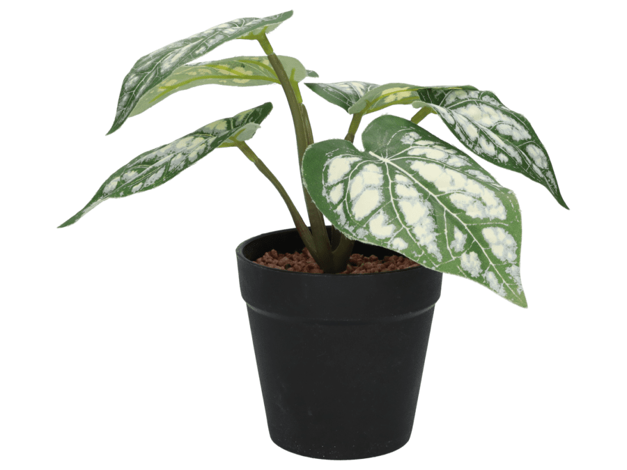Kunstplantje – 20 cm – green2 - Wibra